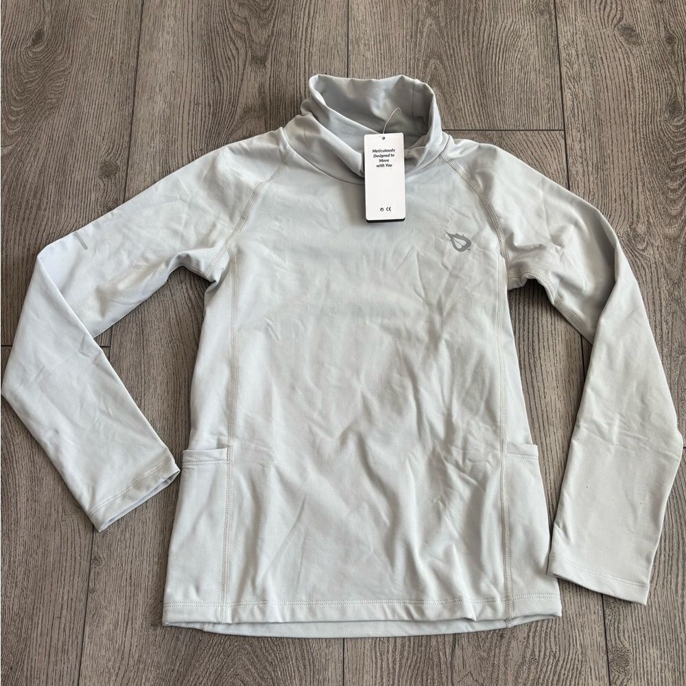 Baleaf Light Gray Long Sleeve Pullover